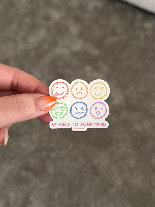 RTS Be Kind To Your Mind Sticker