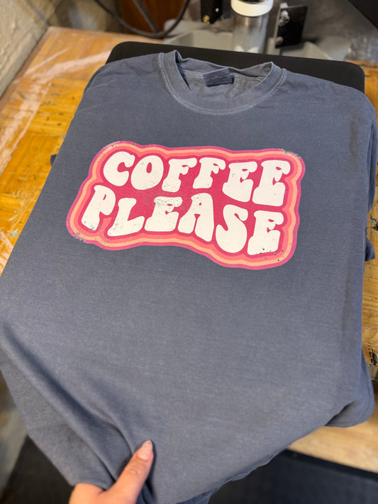 RTS Coffee Please Graphic Tee