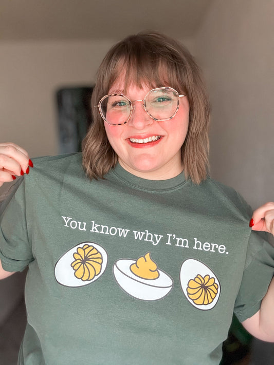 RTS You Know Why I’m Here Deviled Eggs