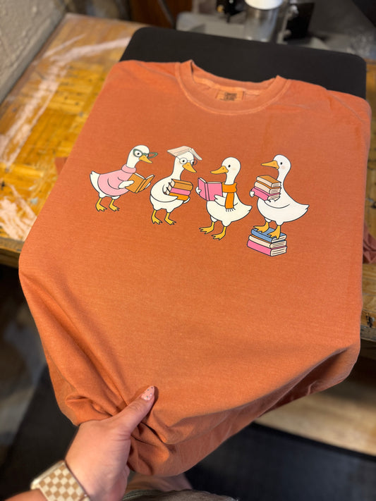 RTS Book Geese Graphic Tee