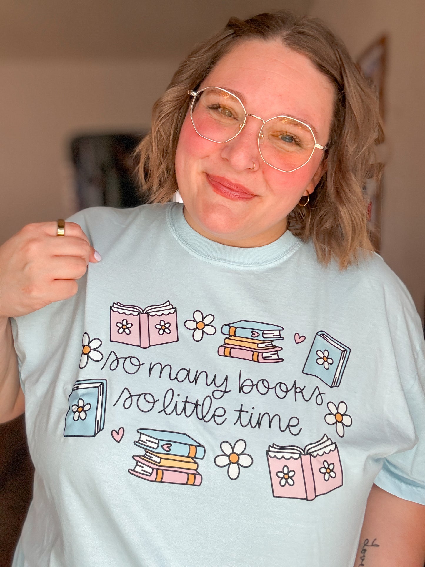 So Many Books So Little Time T-Shirt