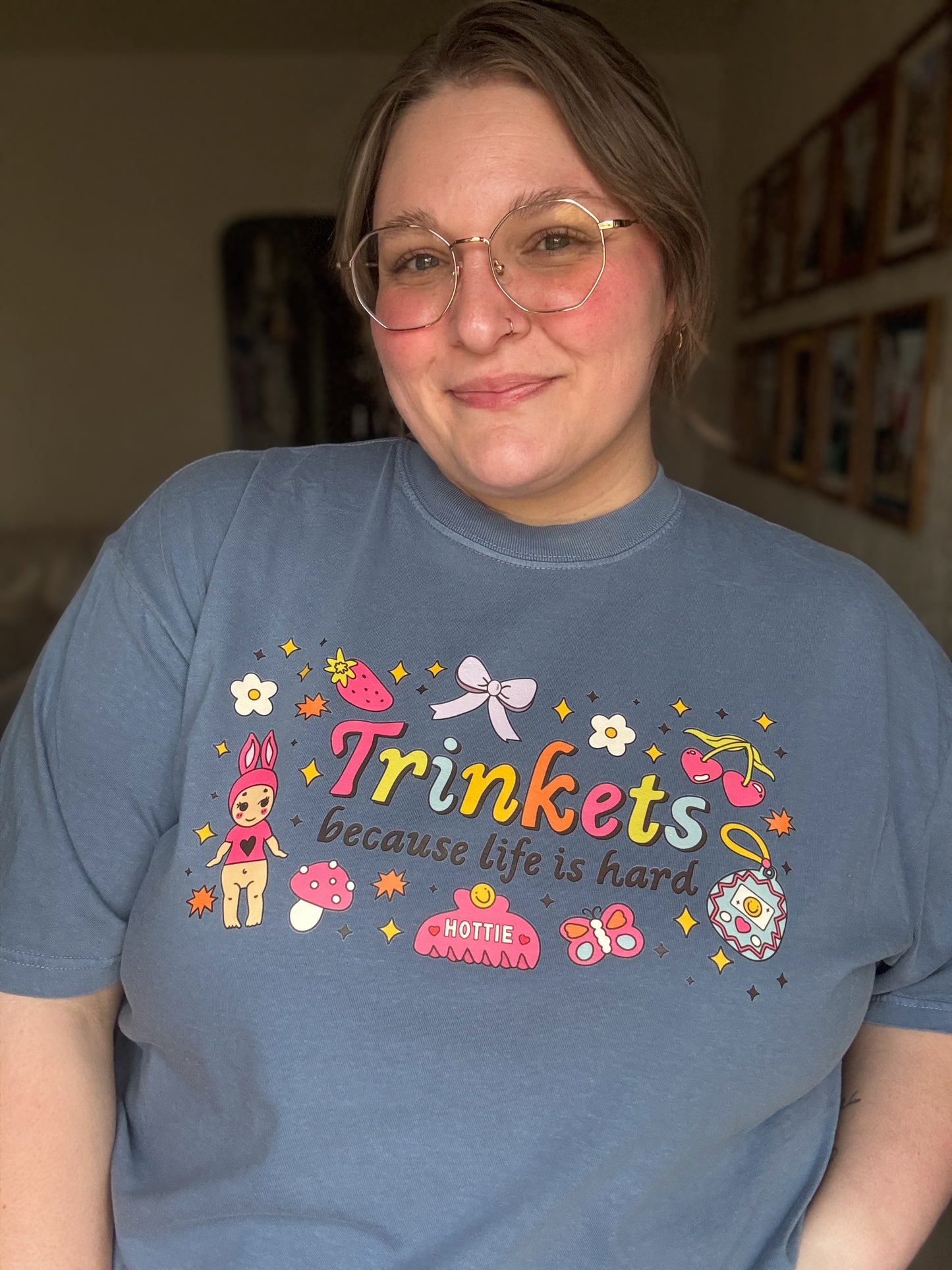 Trinkets Because Life Is Hard T-Shirt