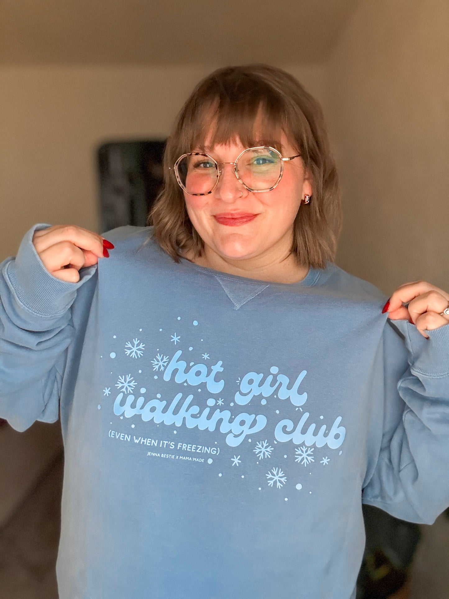 RTS Winter Hot Girl Walking Club Sweatshirt