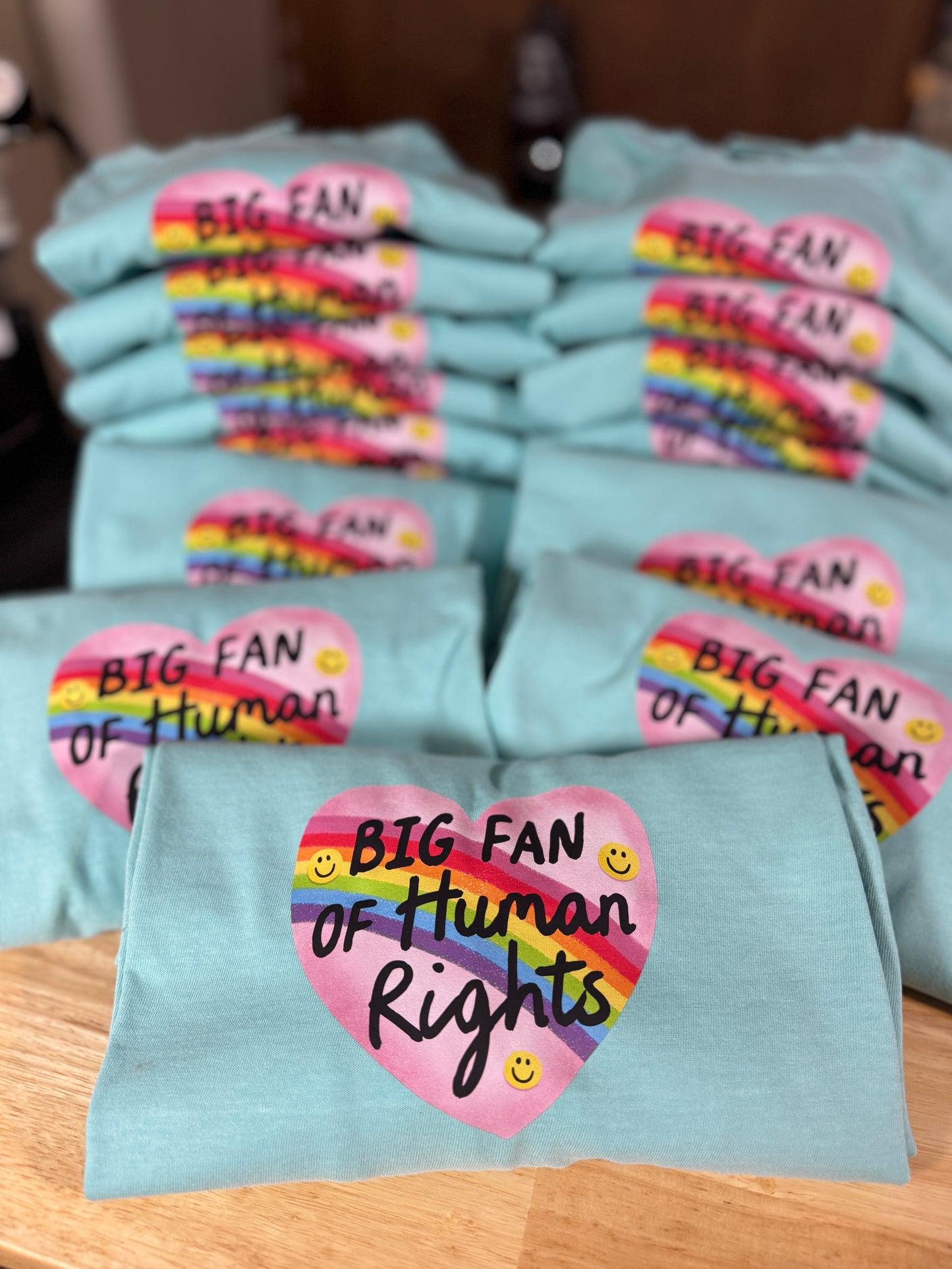 Big Fan Of Human Rights T-Shirt