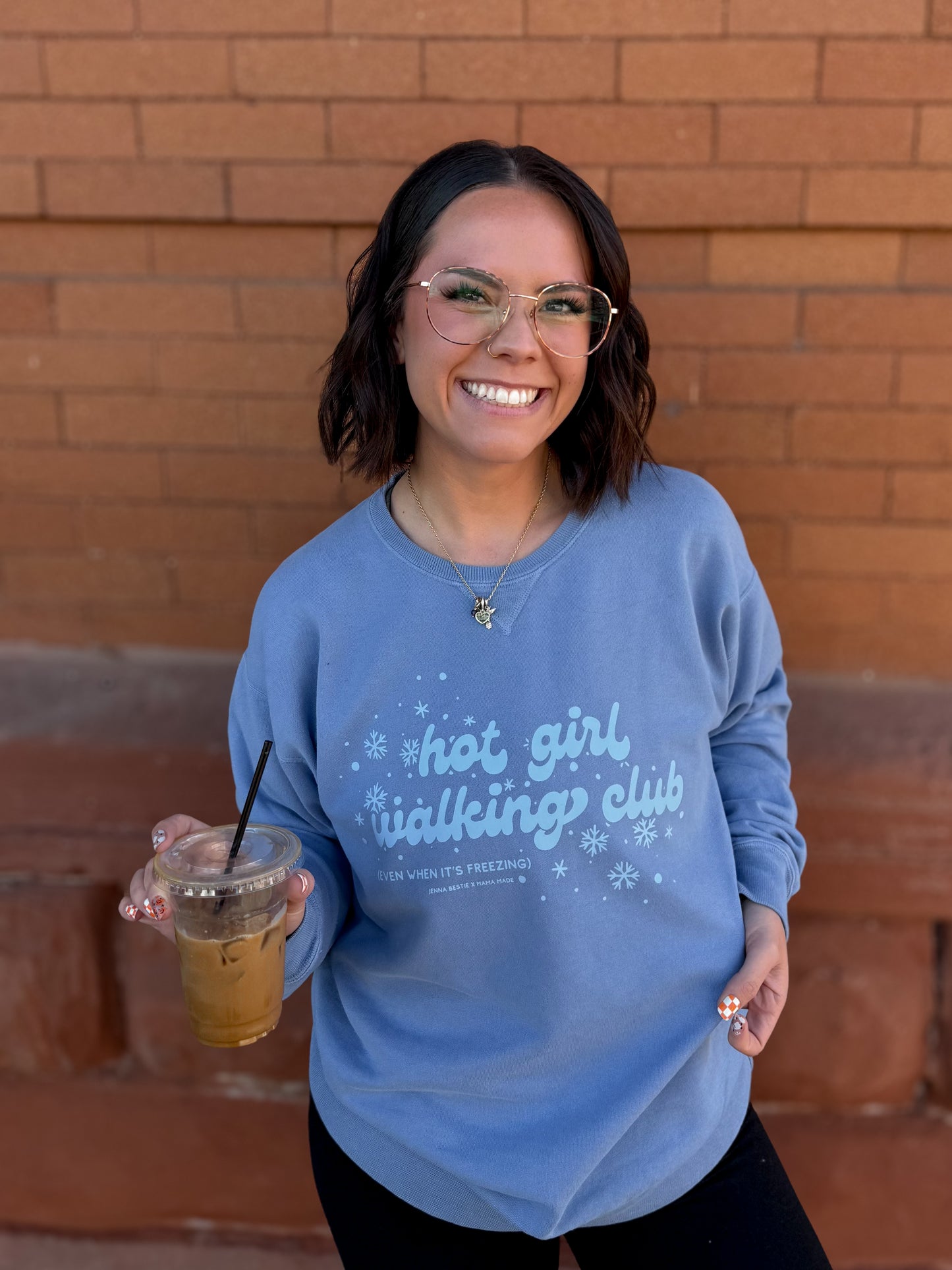 RTS Winter Hot Girl Walking Club Sweatshirt