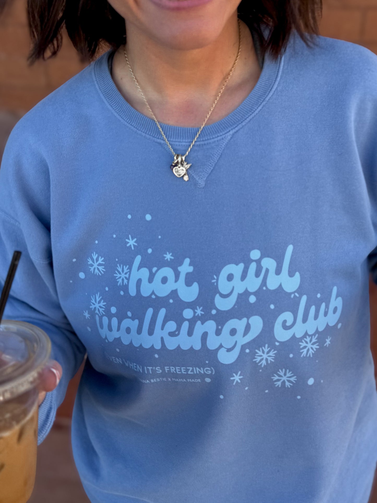 RTS Winter Hot Girl Walking Club Sweatshirt