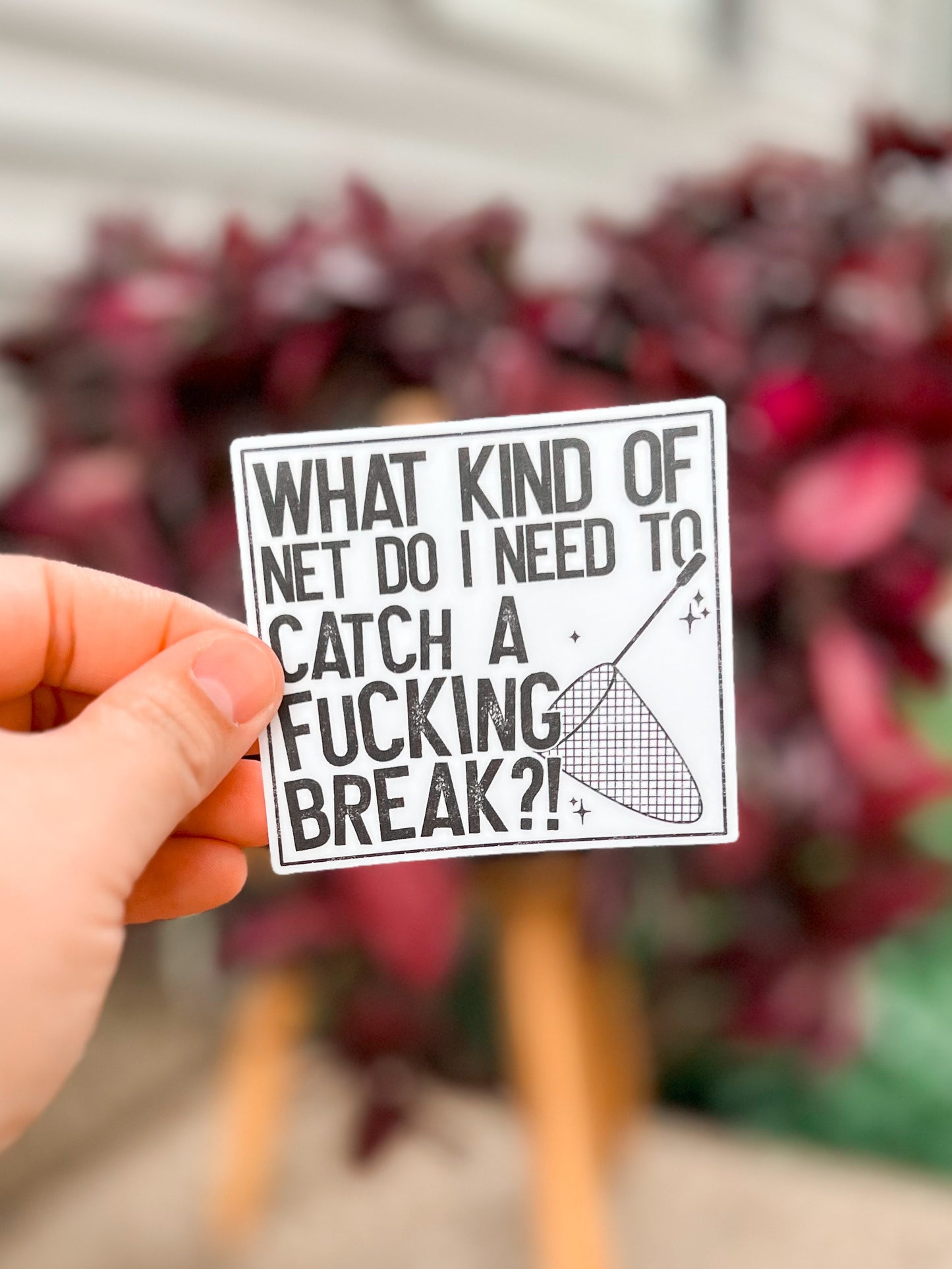 What Kind Of Net Do I Need Vinyl Sticker | Decal